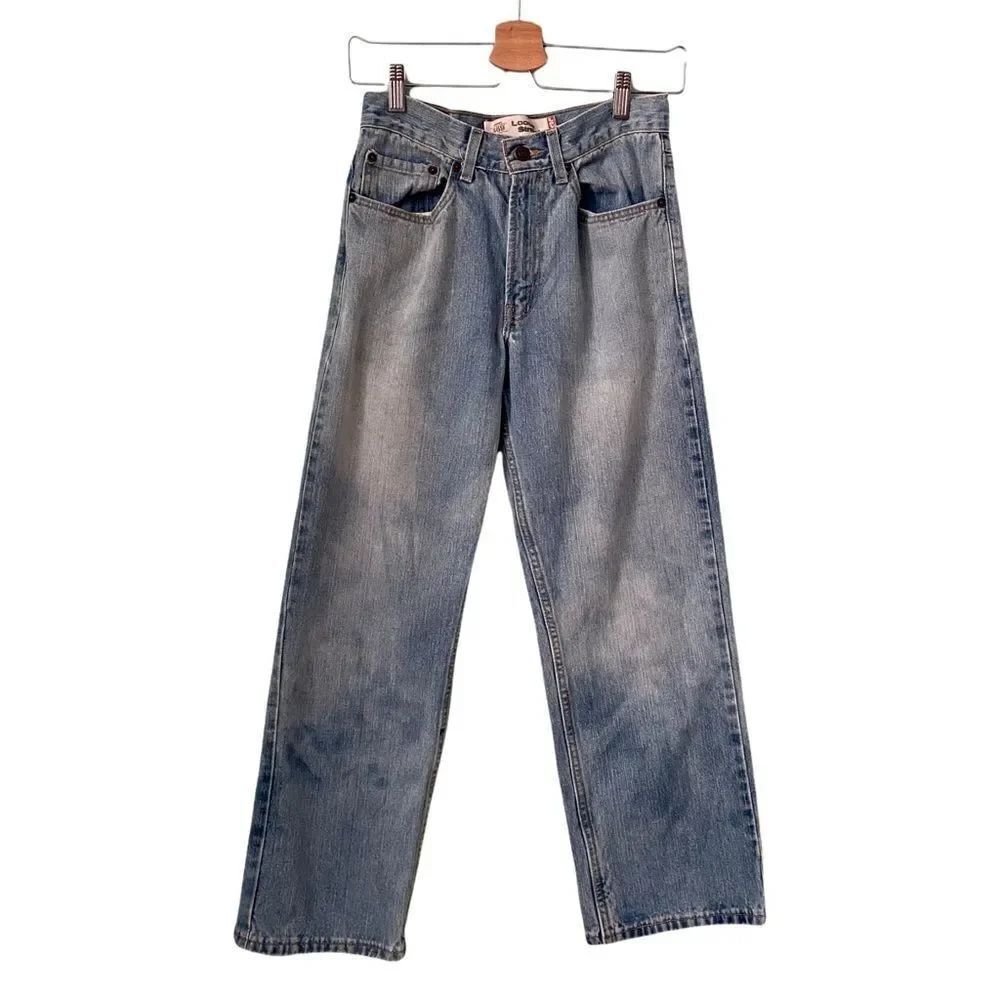 Vintage Levi's 569 Loose Straight Denim Pants in Size 14 Regular, 27 x 27